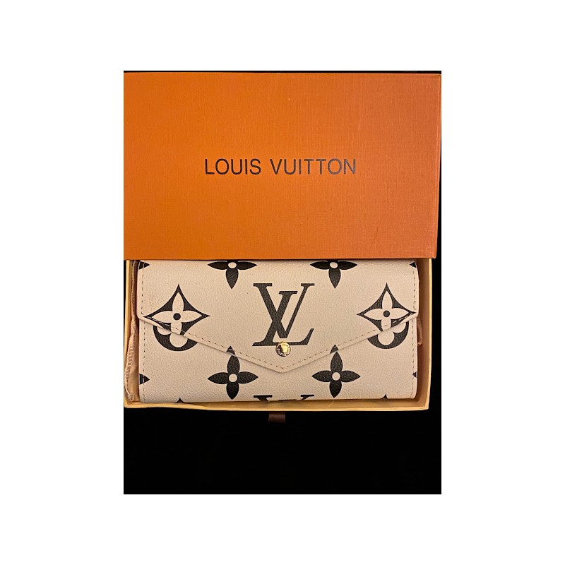 White L Vee Wallet