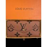 Brown L Vee Wallet