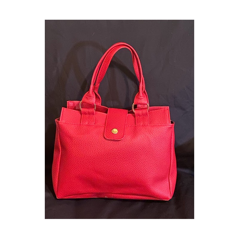 Red handbag