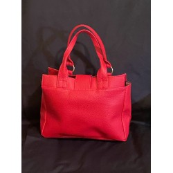 Red handbag