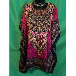 Short Kaftan w/ Drawstring Belt