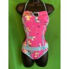 Pink Butterfly Detail Swimsuit