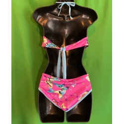 Pink Butterfly Detail Swimsuit