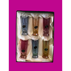 6 Assort. Shot Glasses