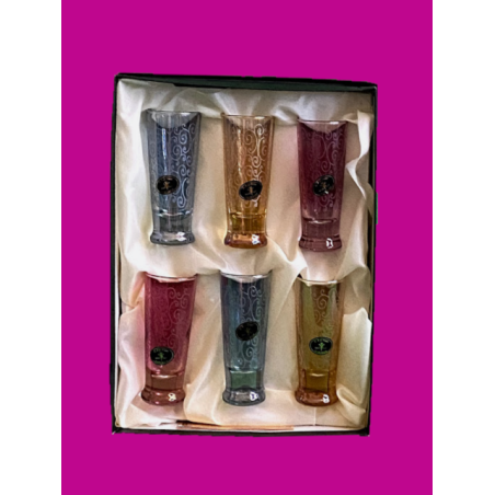 6 Assort. Shot Glasses