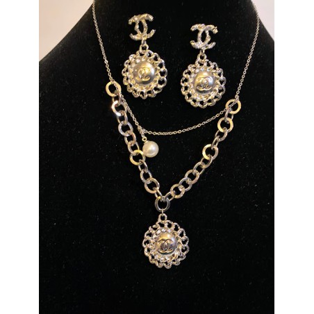 CC Earrings/Necklace Set