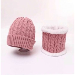 Hat and Scarf-Neck Warmer Set