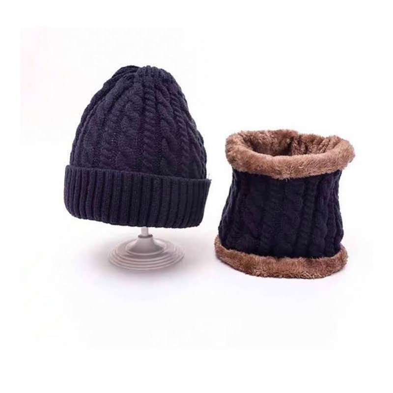 Hat and Scarf-Neck Warmer Set