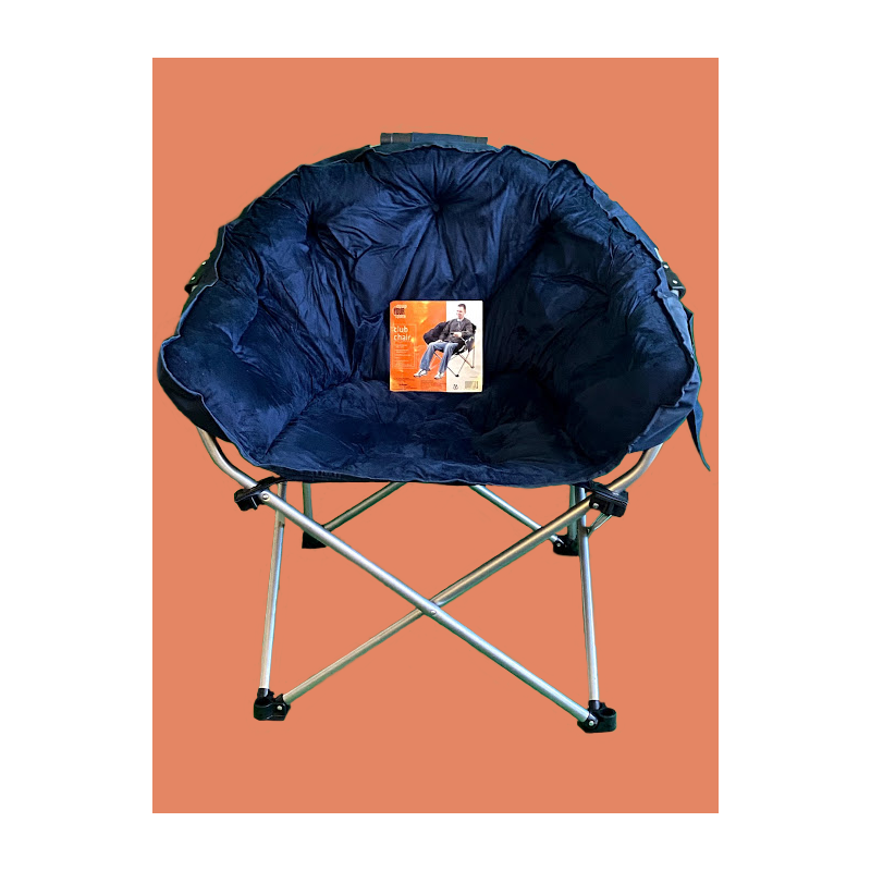 Blue Club Chair