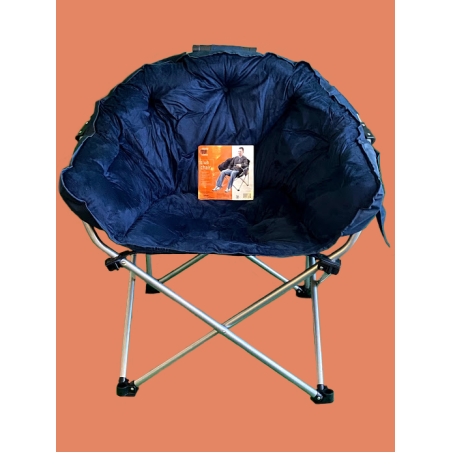 Blue Club Chair