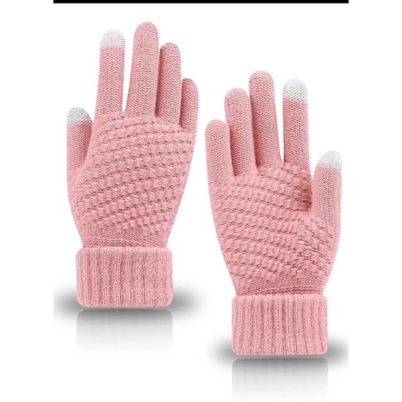 Wool Knit Gloves